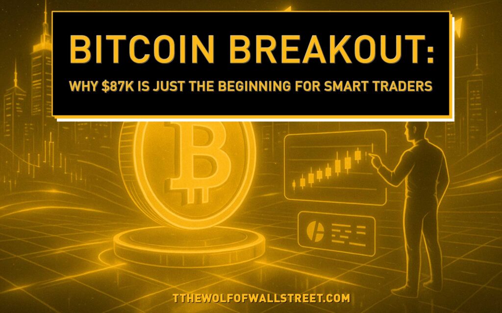 Bitcoin Breakout: Why $87K Is Just the Beginning for Smart Traders