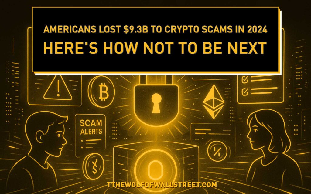 Americans Lost $9.3B to Crypto Scams in 2024 — Here’s How Not to Be Next