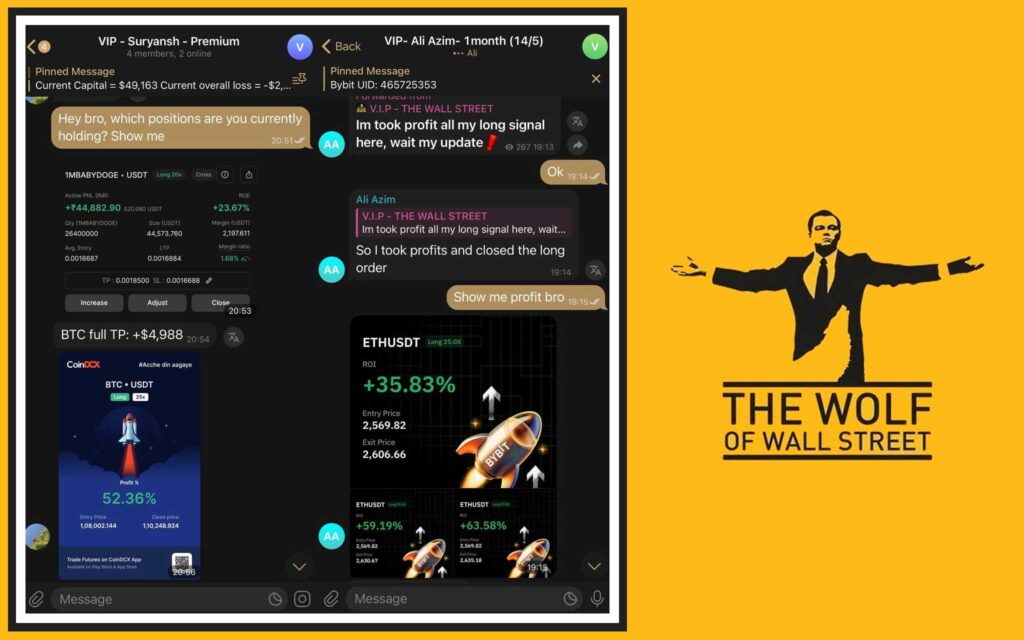 The Wolf Of Wall Street crypto