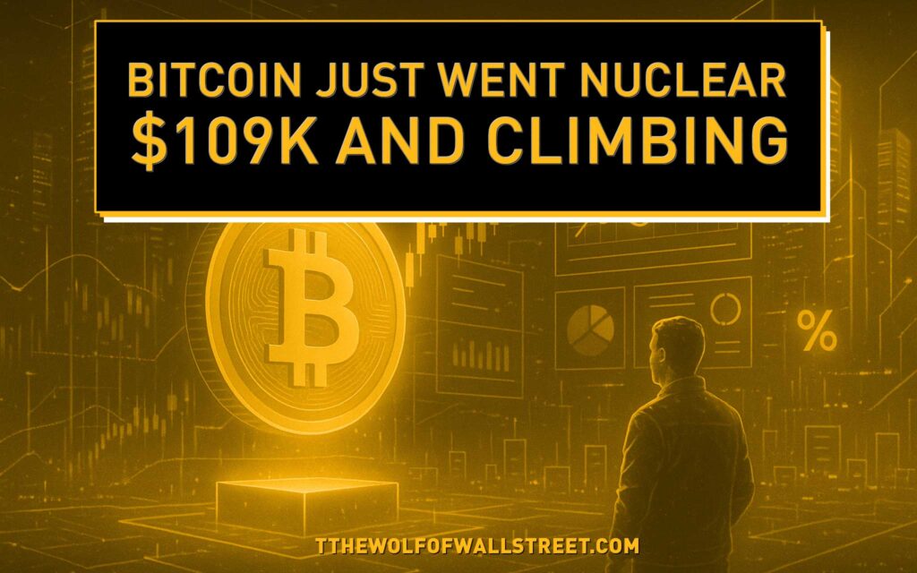 Bitcoin Breaks $109,700: Why This Rally Is Just the Beginning