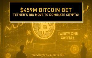 Tether Buys $459M Bitcoin for Twenty One Capital – A Strategic Power Move in the Bitcoin Treasury Game