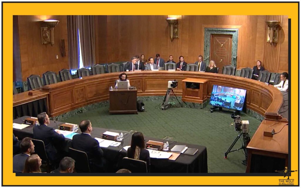 The Senate Subcommittee Hearing: The Scene of the Crypto Crime