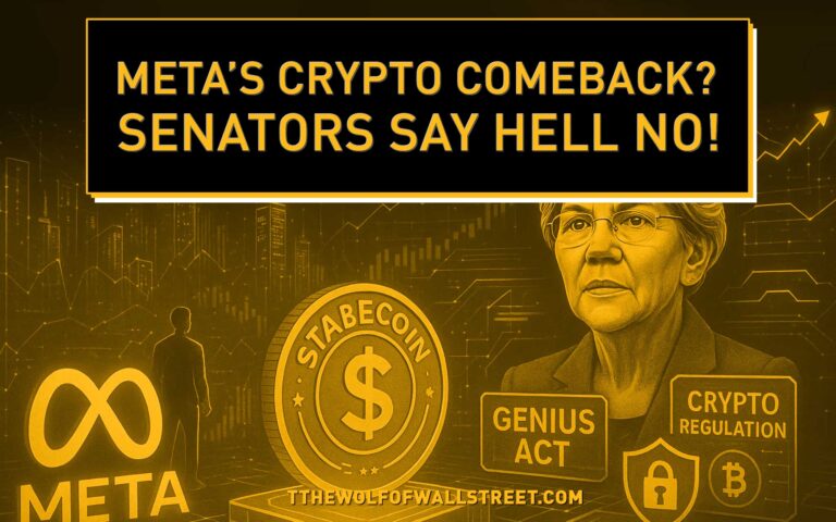 Meta’s Stablecoin Play: Warren and Blumenthal Raise Hell While Crypto Eyes the GENIUS Act