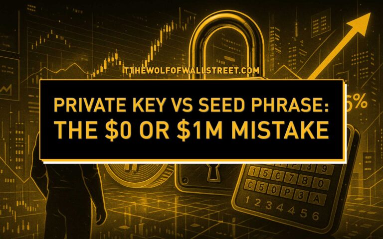 Private Key vs Seed Phrase: The Only Guide You Need to Not Lose Your Crypto Like a Chump