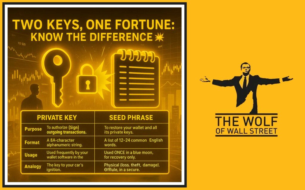 The Main Event: Private Key vs Seed Phrase in a Head-to-Head Battle
