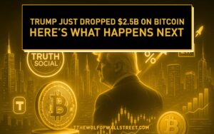 Trump’s $2.5B Crypto Play: Power Moves, Bitcoin Treasuries & the ETF Gambit