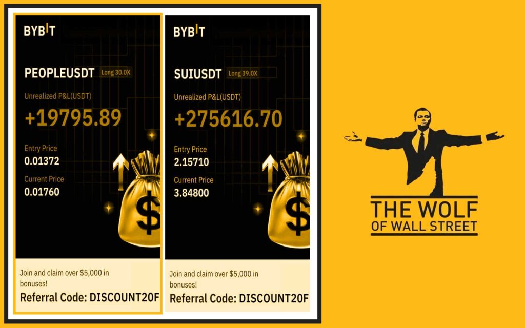 The Wolf Of Wall Street crypto trading community