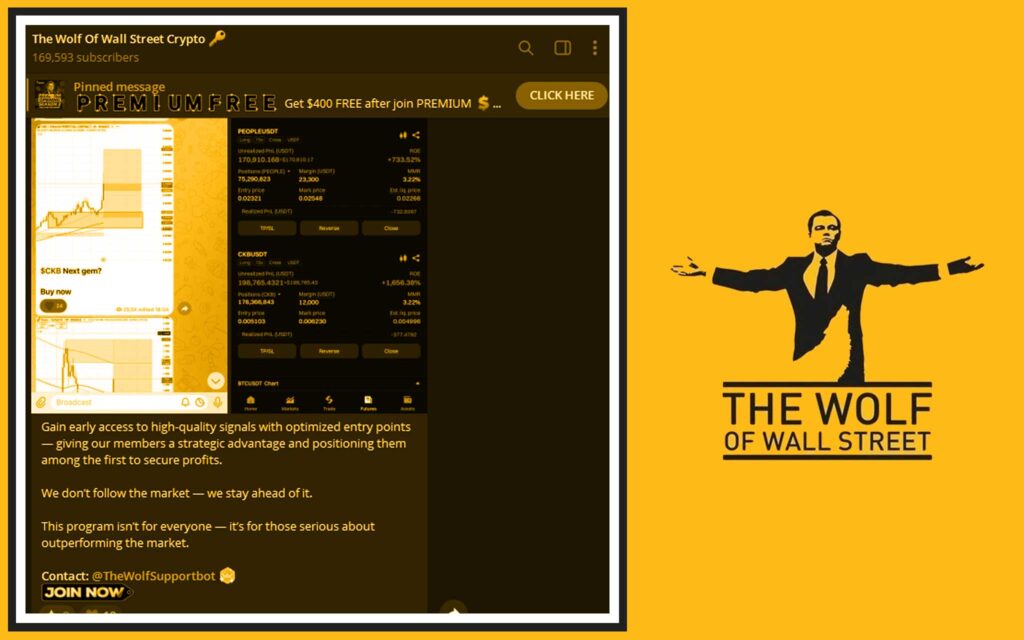 The The Wolf Of Wall Street Crypto Community Edge – Real-World Disruption in Action