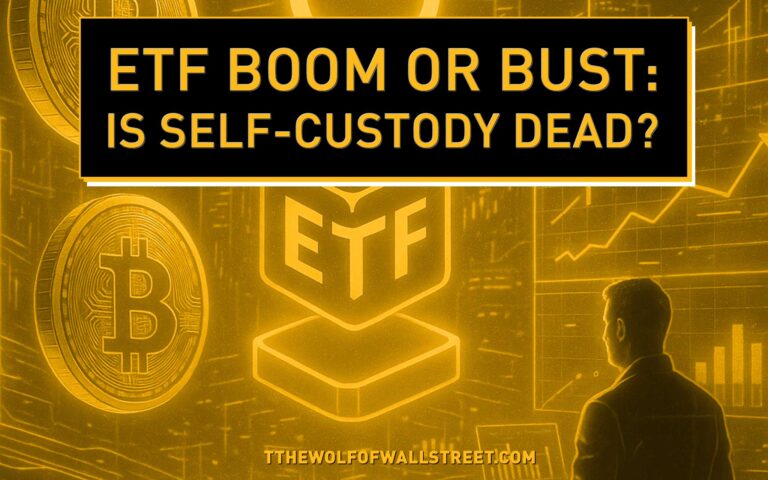 The Rise of ETFs Challenges Bitcoin’s Self-Custody Roots