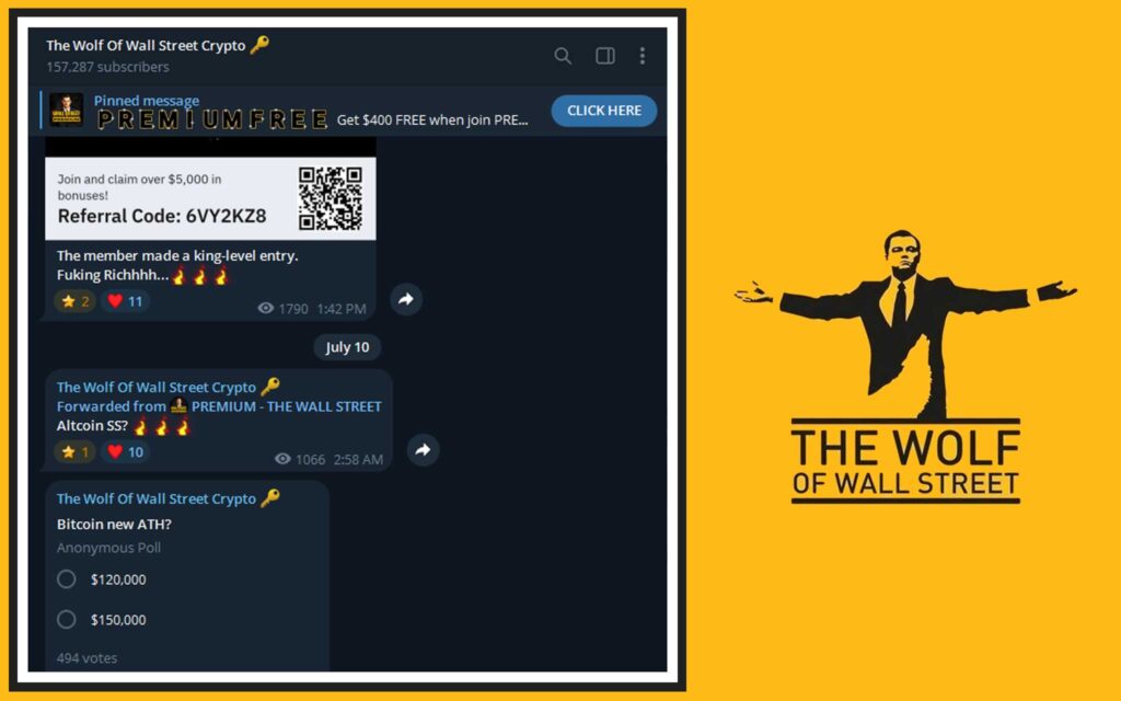 Join The Wolf Of Wall Street, join the winners, and make 2025 your breakout year