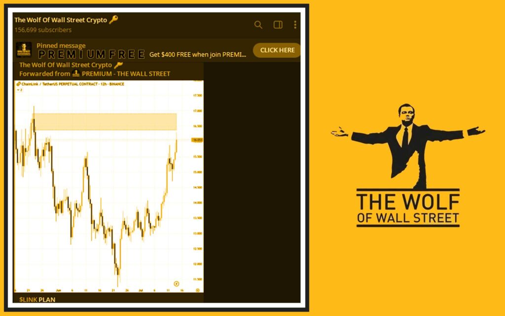 The Wolf Of Wall Street crypto trading community offers