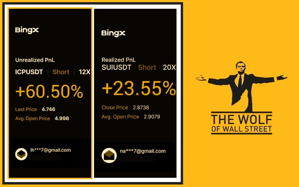 The Wolf Of Wall Street crypto trading community