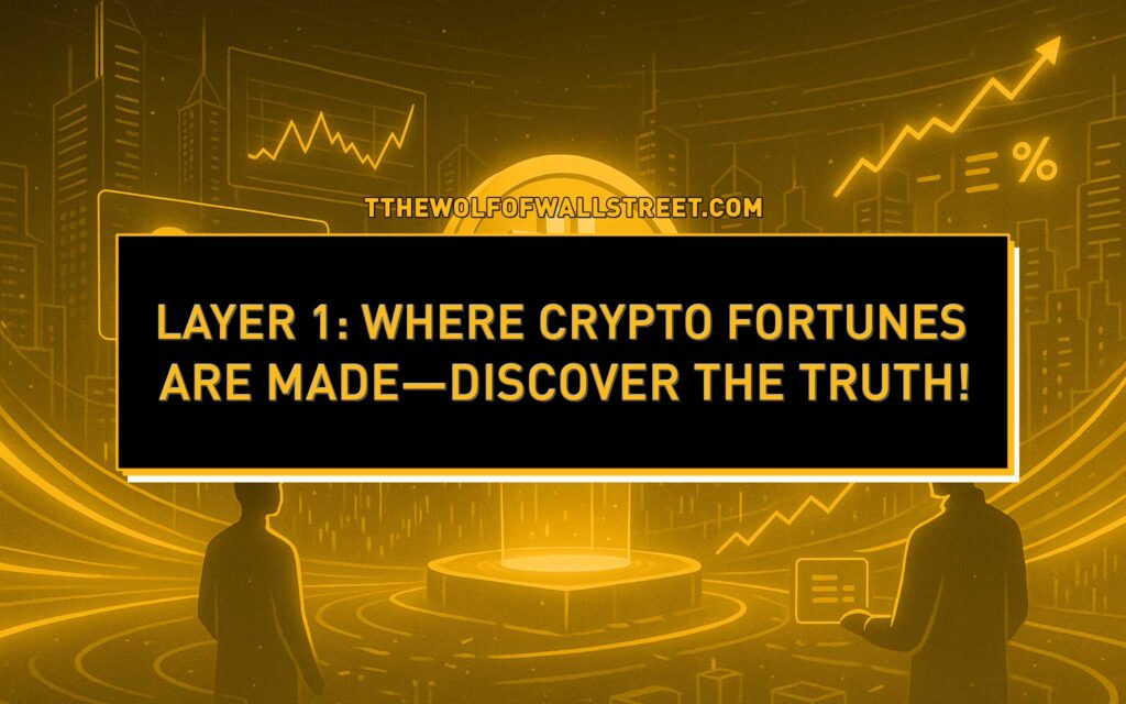 Understanding the Nature of Layer 1 & Foundational Coins in the Crypto Market