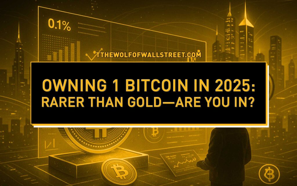 Owning a Full Bitcoin in 2025: Just How Rare Is It?