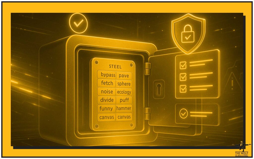Best Practices: How the Pros Store Seed Phrases Like Fort Knox