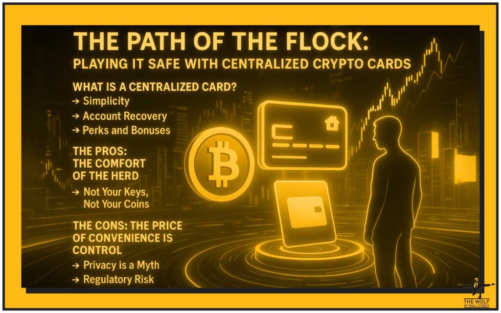 The Path of the Flock: Playing it Safe with Centralized Crypto Cards