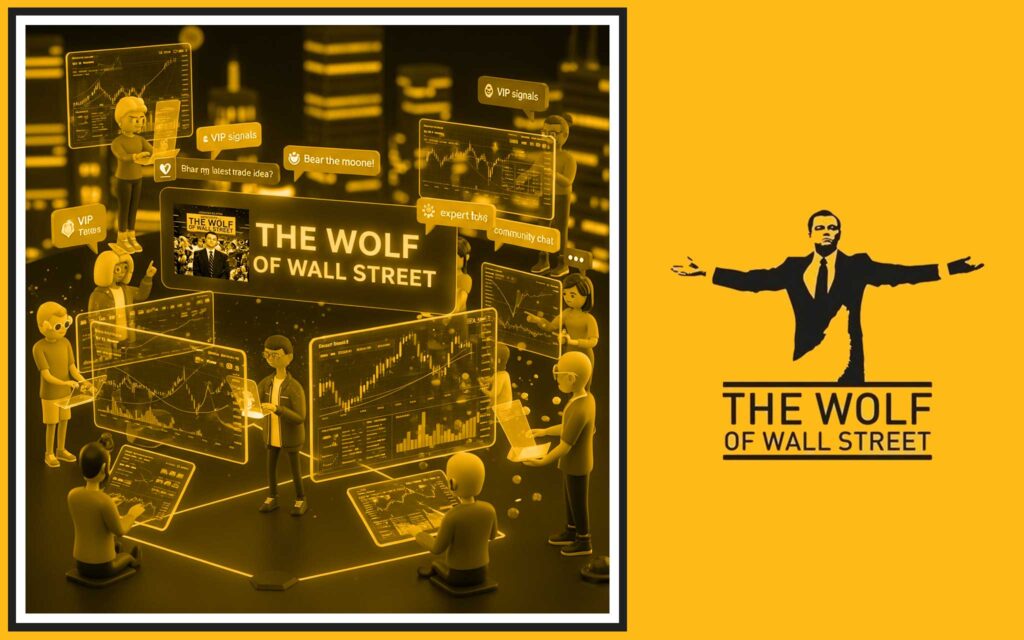 The Wolf Of Wall Street crypto trading community