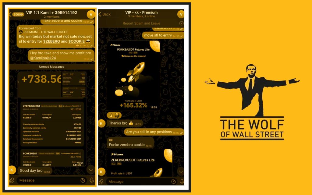 Unlock your potential to profit in the crypto market with "The Wolf Of Wall Street".