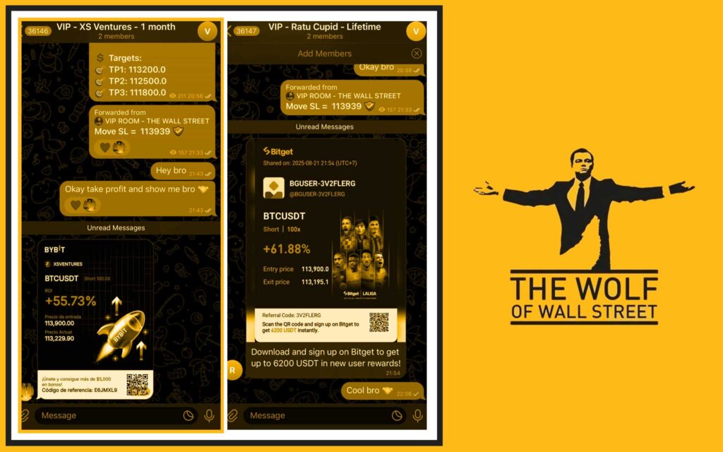 The Wolf Of Wall Street Crypto Trading Community