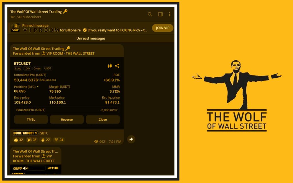 The Wolf Of Wall Street Community Advantage – Trade Like the Pros