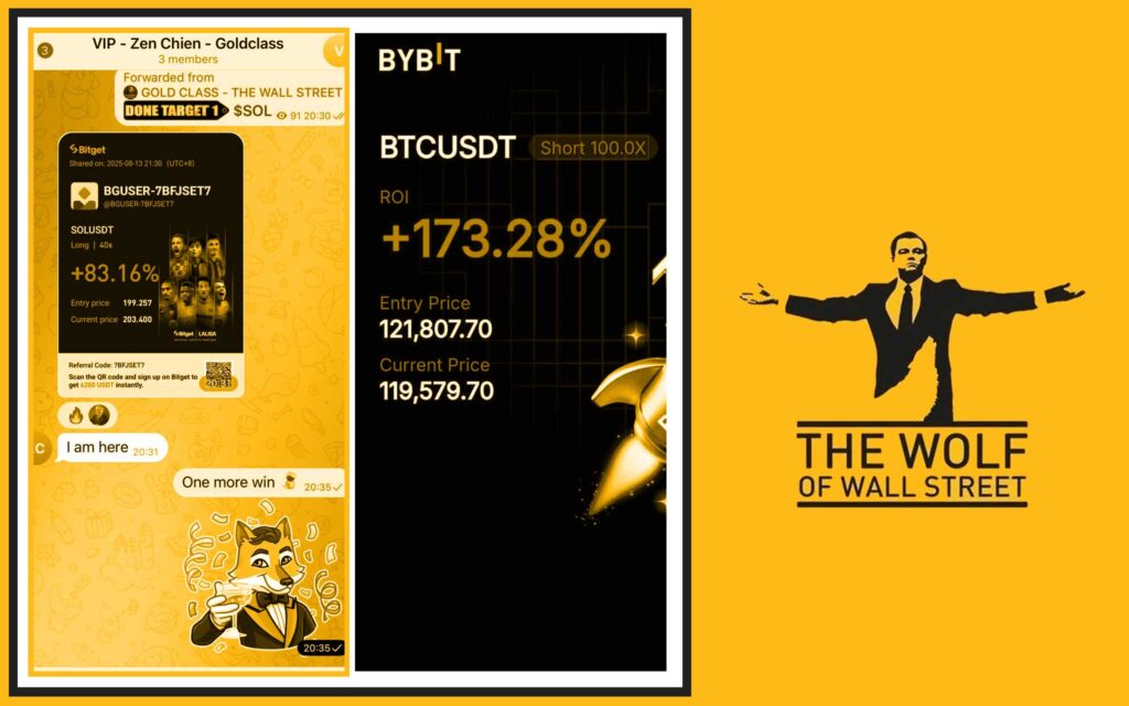 The Wolf Of Wall Street crypto trading community