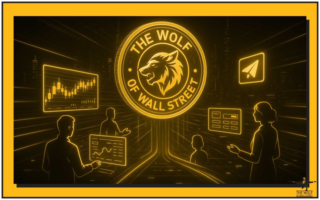 The Wolf Of Wall Street crypto trading community