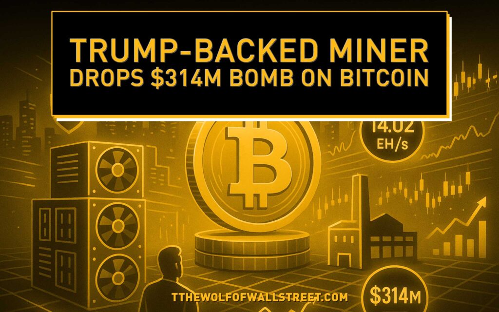 Trump-Backed Bitcoin Mining Power Play: $314M Rig Purchase Amid Tariff Turbulence