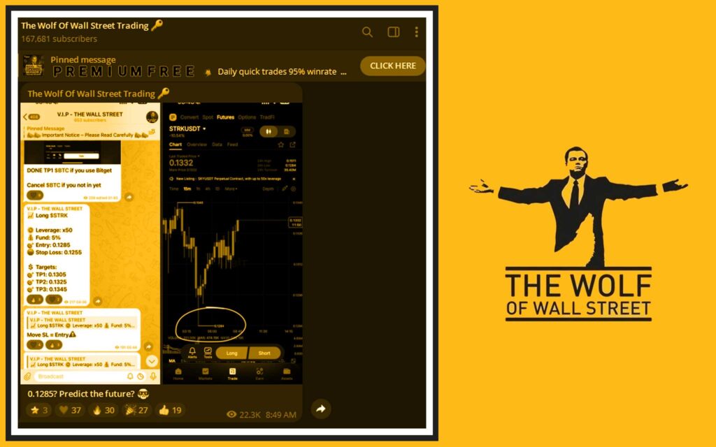 The Wolf Of Wall Street Crypto Trading Community – Your Secret Weapon