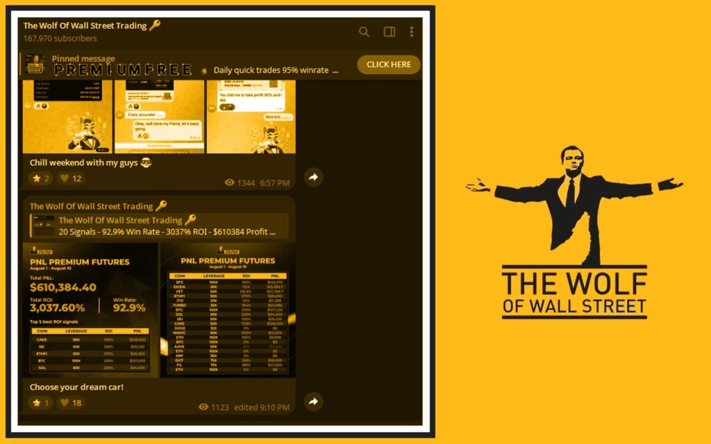 The Wolf Of Wall Street Crypto Community Tie-In