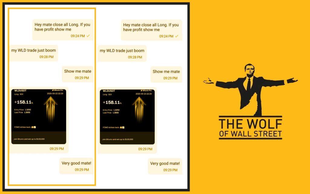The Wolf Of Wall Street crypto trading community