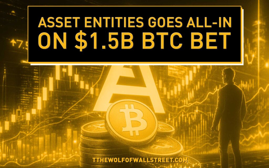 Asset Entities Surges on Strive Merger: $1.5B Bitcoin Treasury Play