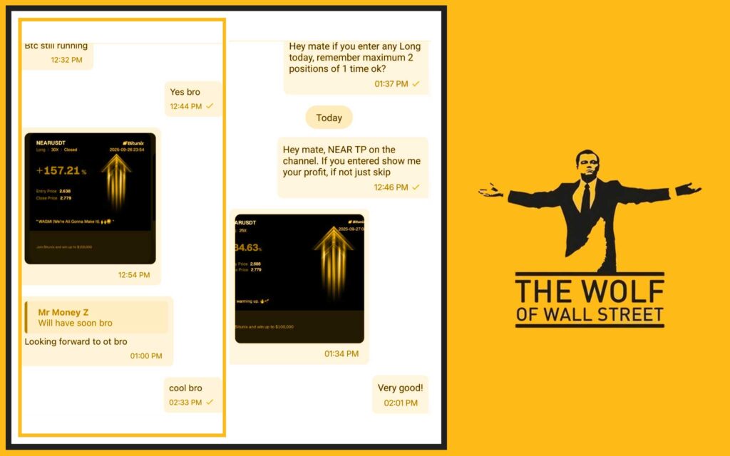The Wolf Of Wall Street Crypto Trading Community