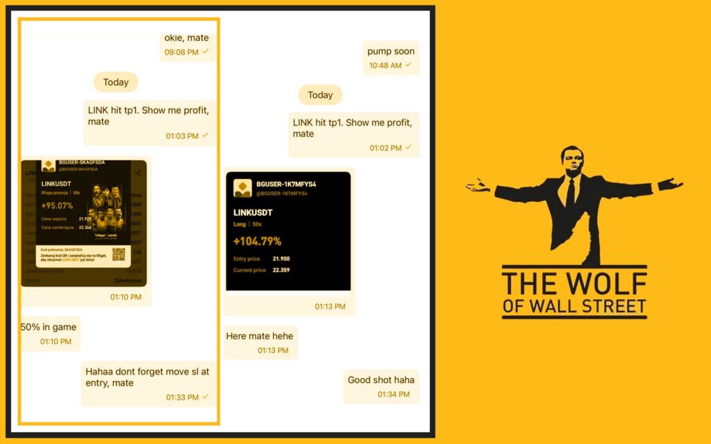 Here’s what you get with The Wolf Of Wall Street