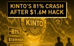 Kinto Plunges 81% as ETH L2 Shuts Down After Hack