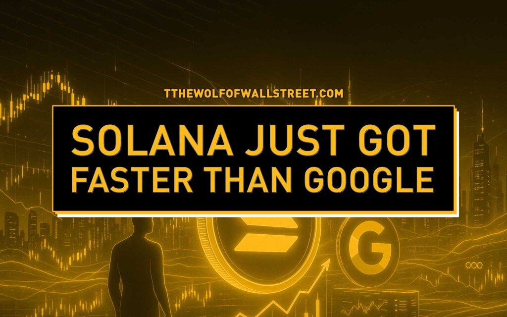 Solana’s Alpenglow Upgrade Could Make It Faster Than Google — Here’s How