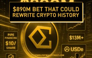 StablecoinX Expands Financing to $890M for Ethena’s ENA Treasury