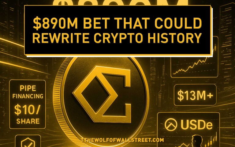 StablecoinX Expands Financing to $890M for Ethena’s ENA Treasury