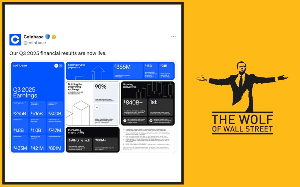 In short - Coinbase isn’t “profitable
