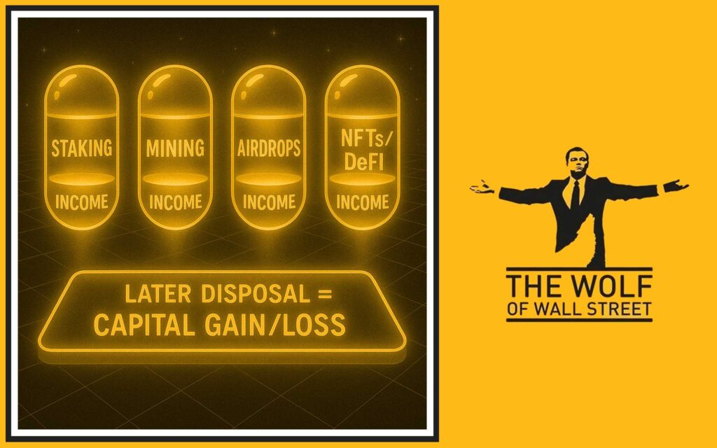 Income from Crypto: Staking, Mining, Airdrops, NFTs, DeFi