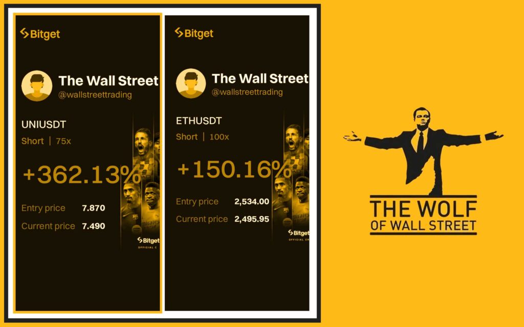 The Wolf Of Wall Street crypto trading community