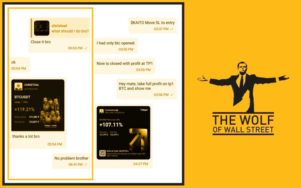 The Wolf Of Wall Street crypto trading community