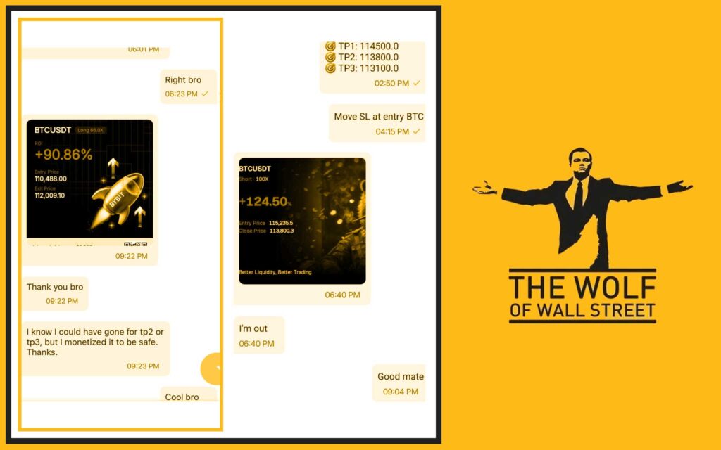 The Wolf Of Wall Street crypto trading community
