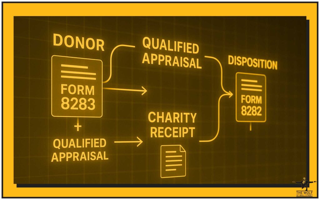 Forms 8283 & 8282-Zero-Fluff Guide with Real Scenarios