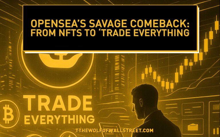 OpenSea Rejects Pivot from NFTs — Evolving to ‘Trade Everything’