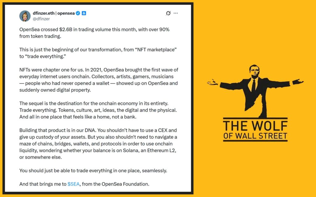 While most Web3 platforms are crawling back into their caves after the NFT winter, CEO Devin Finzer just grabbed the mic and declared, “If it exists on-chain, you should be able to trade it.”