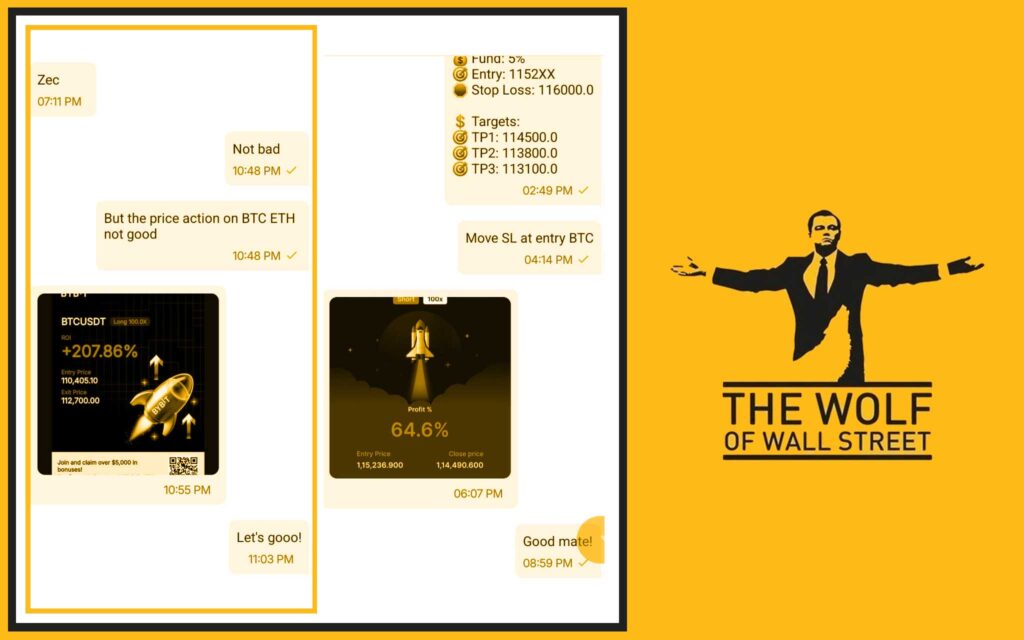 Join the The Wolf Of Wall Street Telegram Community
