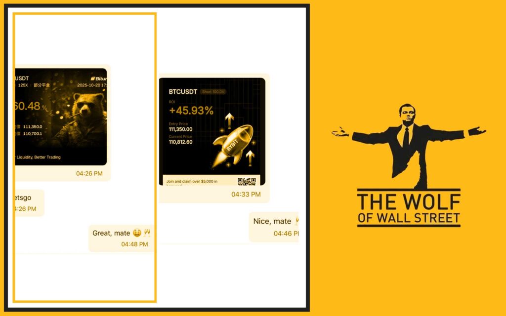 The Wolf Of Wall Street Crypto Trading Community