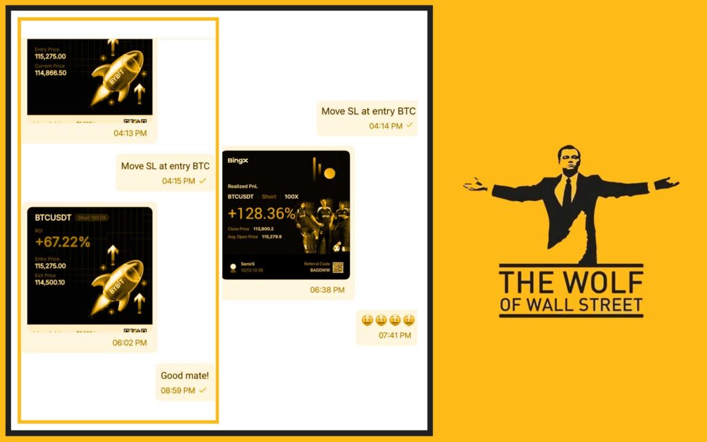 The The Wolf Of Wall Street crypto trading community