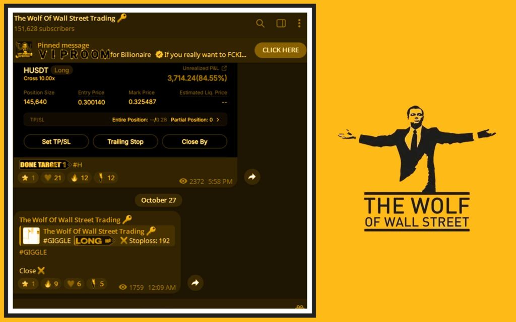 The Unfair Advantage - Join The Wolf Of Wall Street